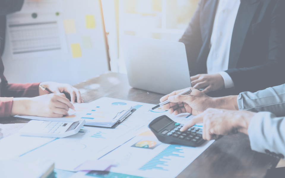 Legal counsel and business team conducting due diligence for M&A transaction